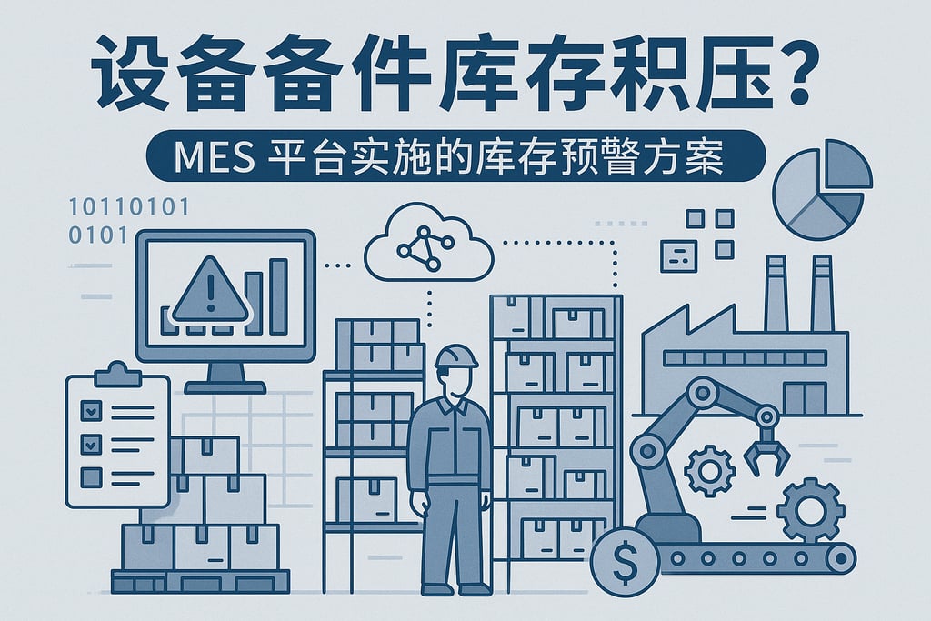 设备备件库存积压？MES 平台实施的库存预警方案